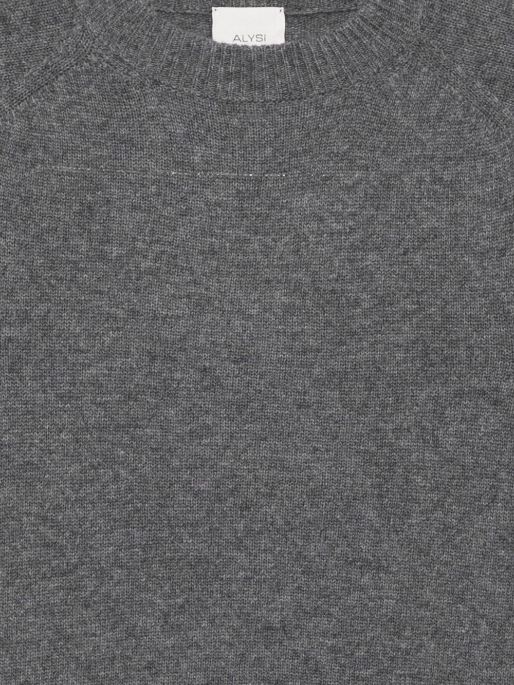 Maglione in Cashmere Grigio 265411A5034 GREY ALYSI
