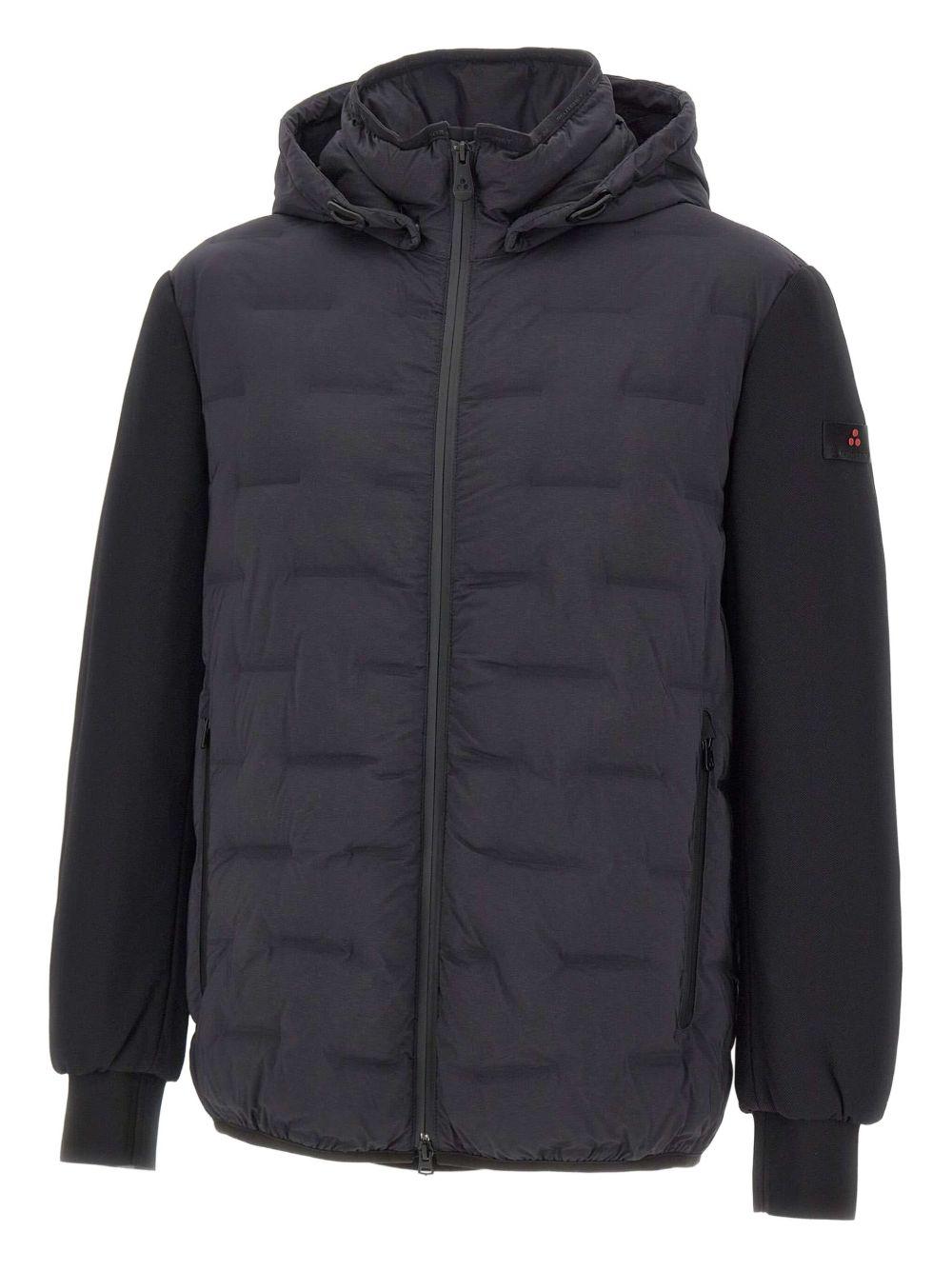 Giacca nero con quilting quadrato PEU520601191802 215NR PEUTEREY