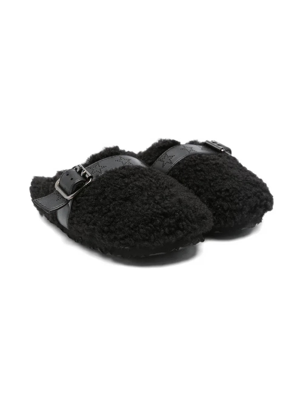 Slippers con Fibbia e Motivo a Stelle - Preludio Moda