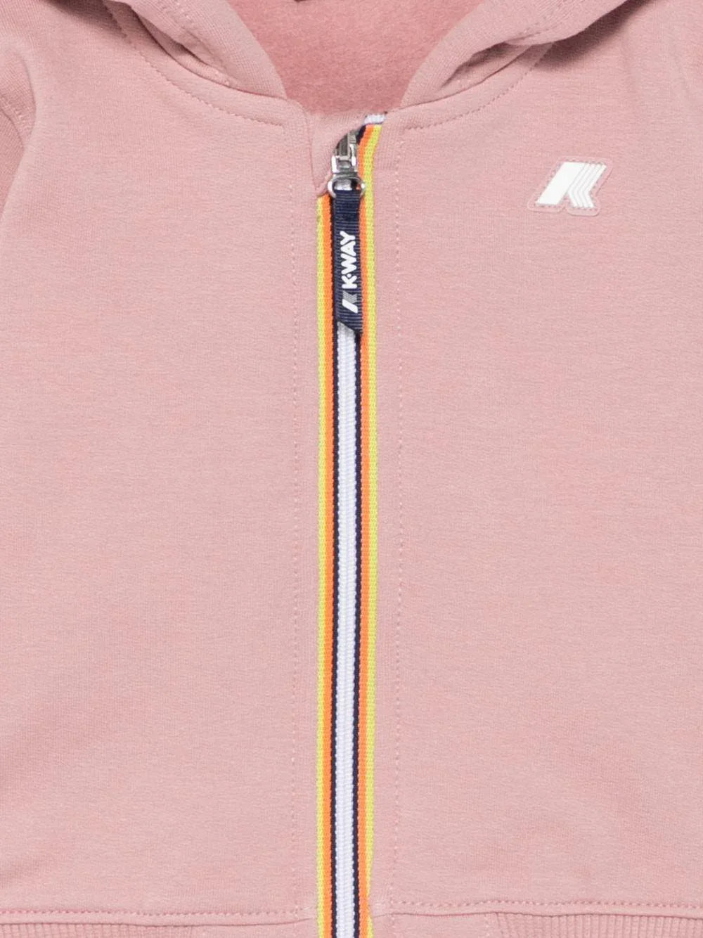 Tuta sportiva rosa con cappuccio e zip - Preludio Moda
