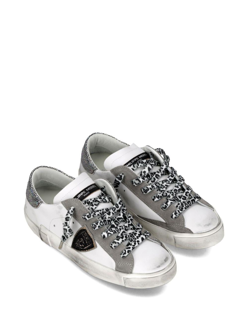 Sneakers Basse in Pelle con Punta Tonda PRLD VML2 PHILIPPE MODEL
