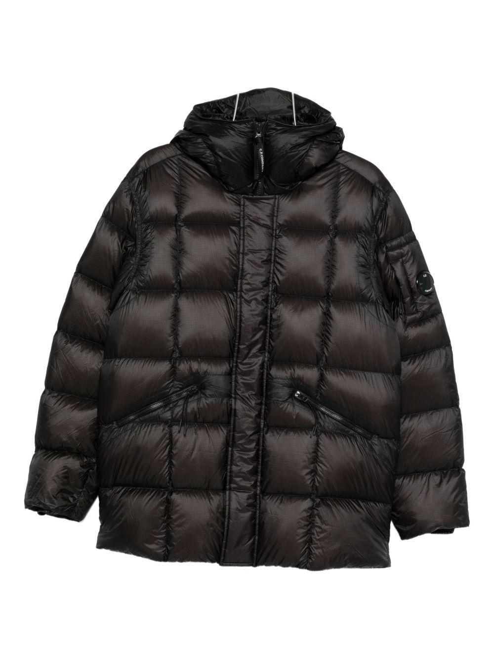 Giacca Trapuntata con Cappuccio e Zip 19CMOW182A110416A 999 CP COMPANY