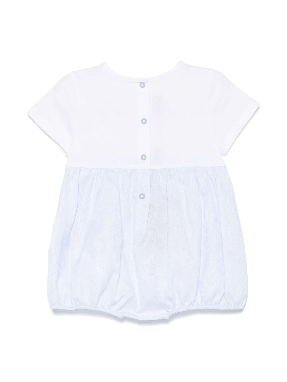 Tutina bicolor neonato GWB540P0472 600 ETRO KIDS