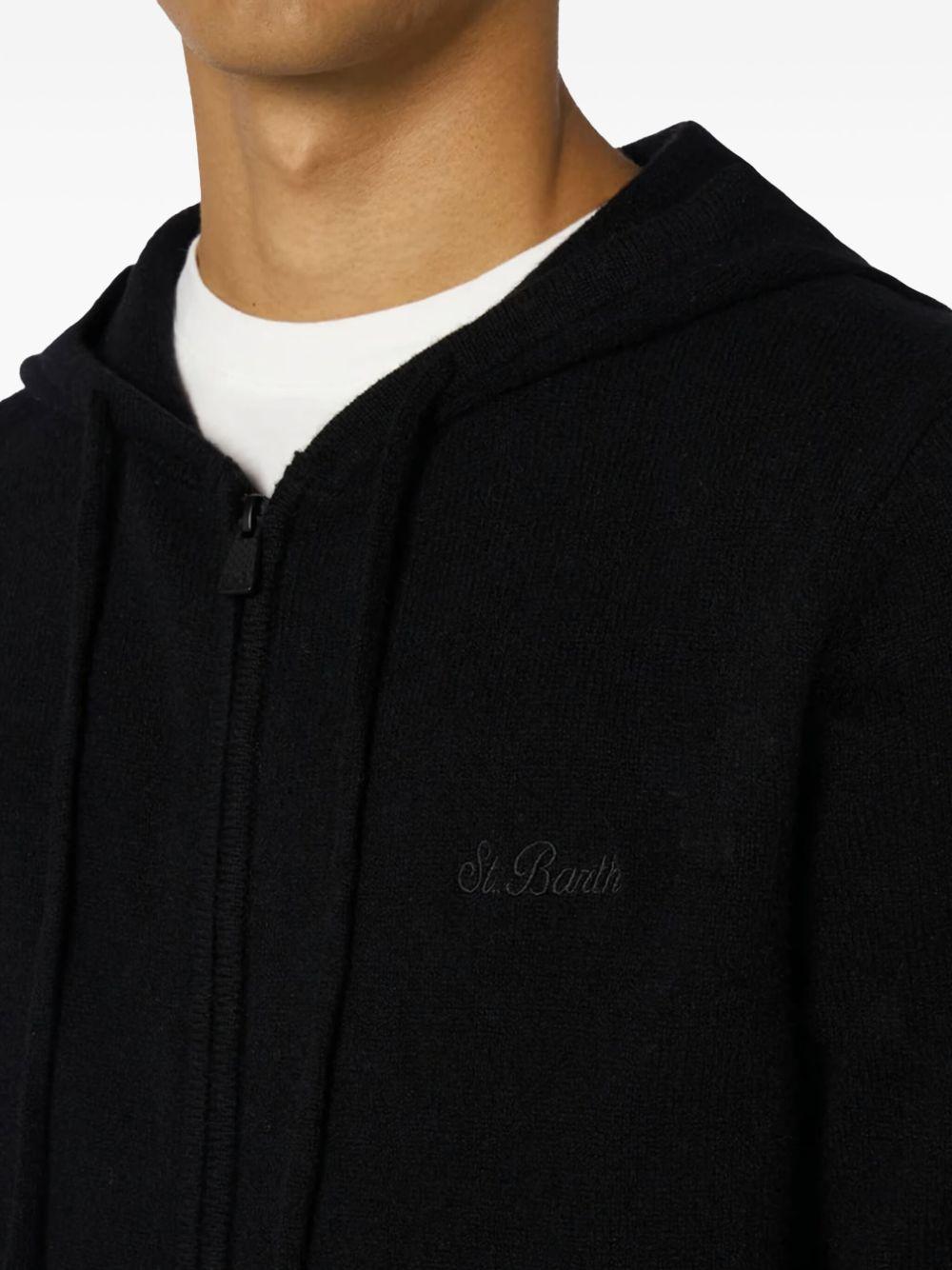 Cardigan notting nero NOT0001 00810G MC2 SAINT BARTH