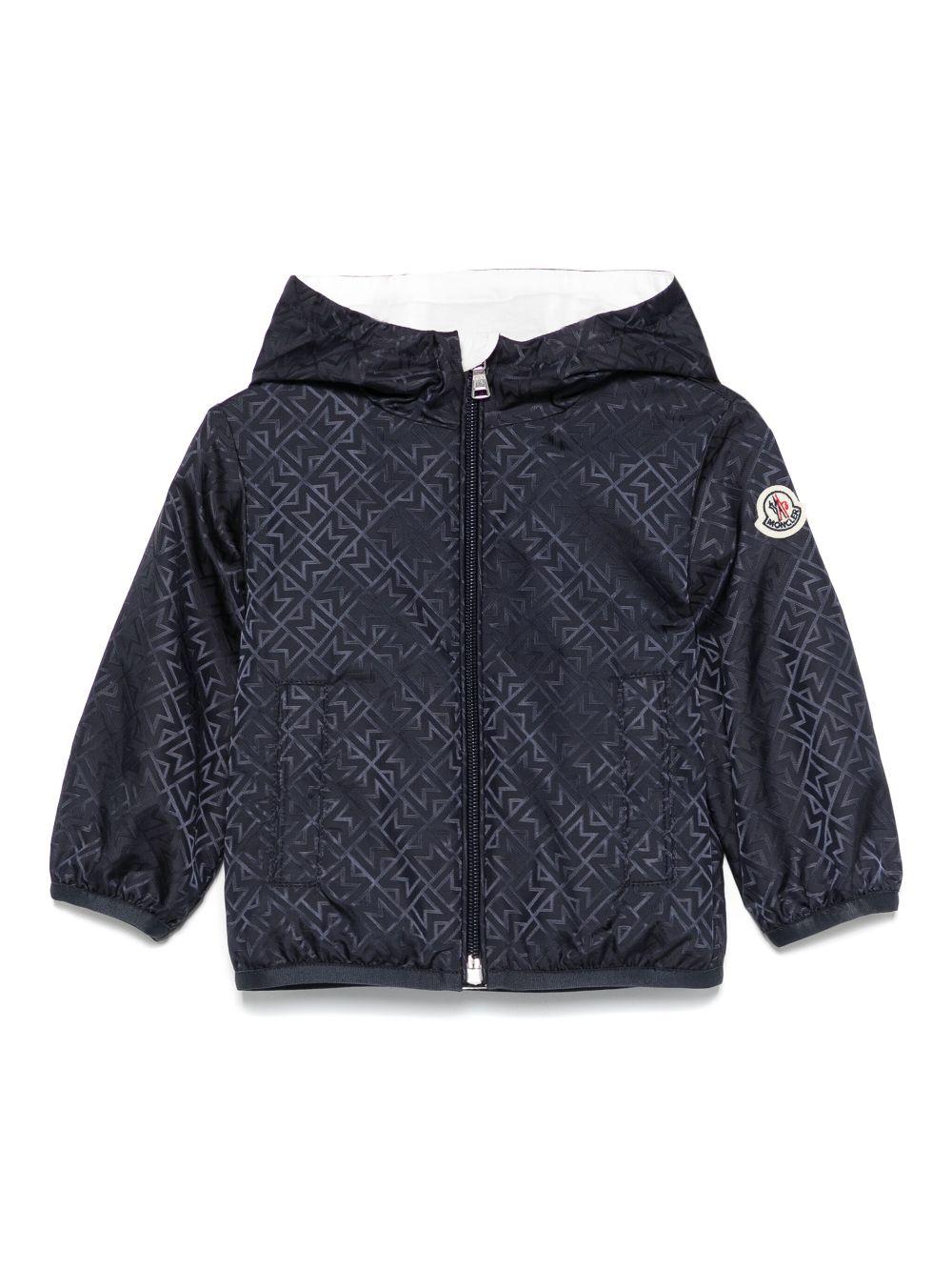 Giubbino Jonnar blu neonato unisex 9511A00001598CH F77 MONCLER KIDS