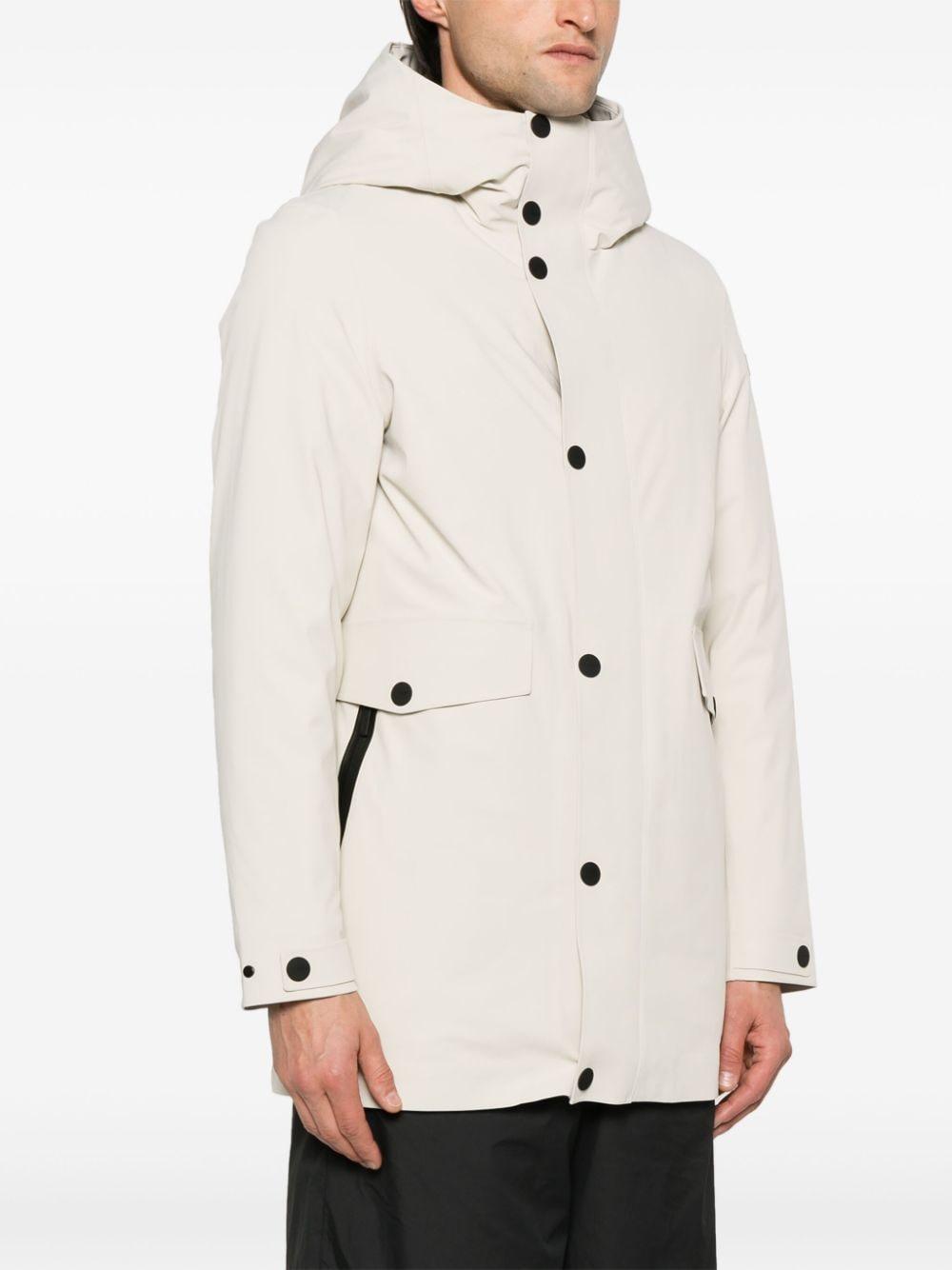 Parka egg floating beige chiaro