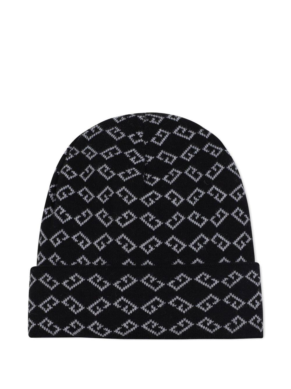 Berretto Reversibile con Logo Ricamato H30908 09B GIVENCHY KIDS