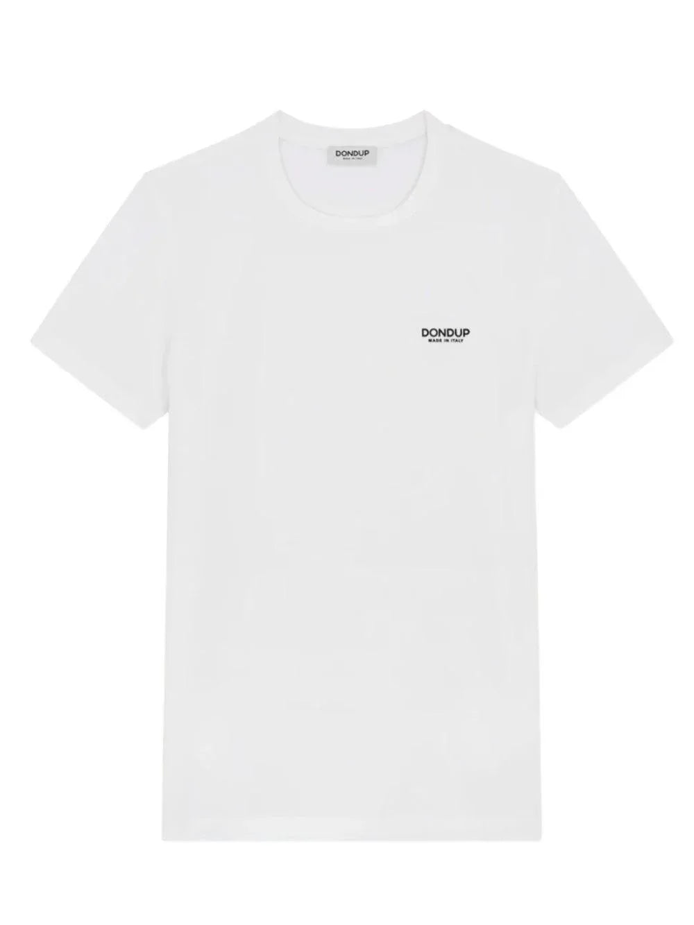 T-shirt bianca mini logo petto - Preludio Moda