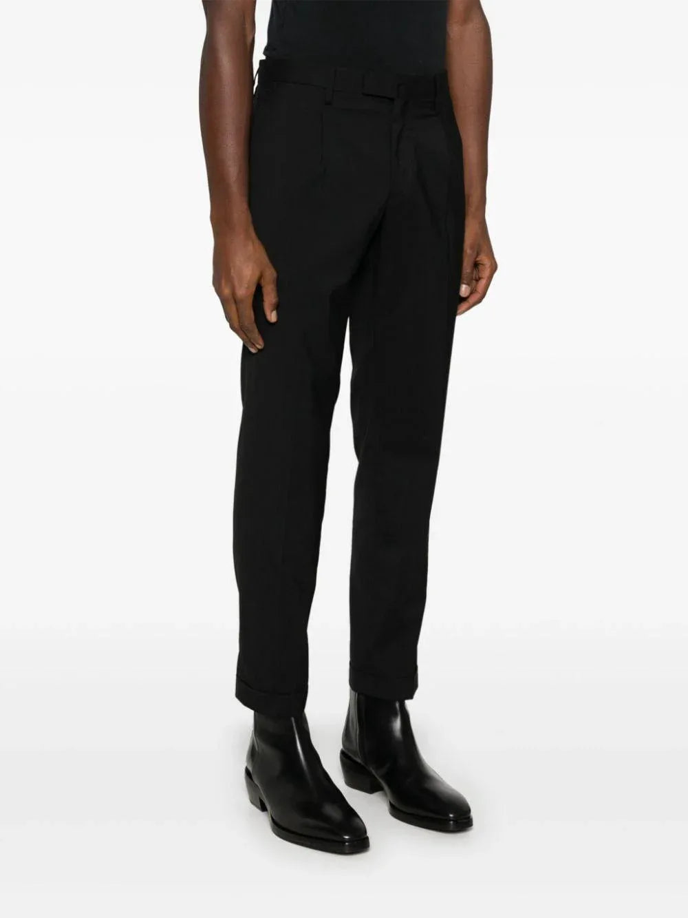 Pantalone nero gamba affusolata - Preludio Moda