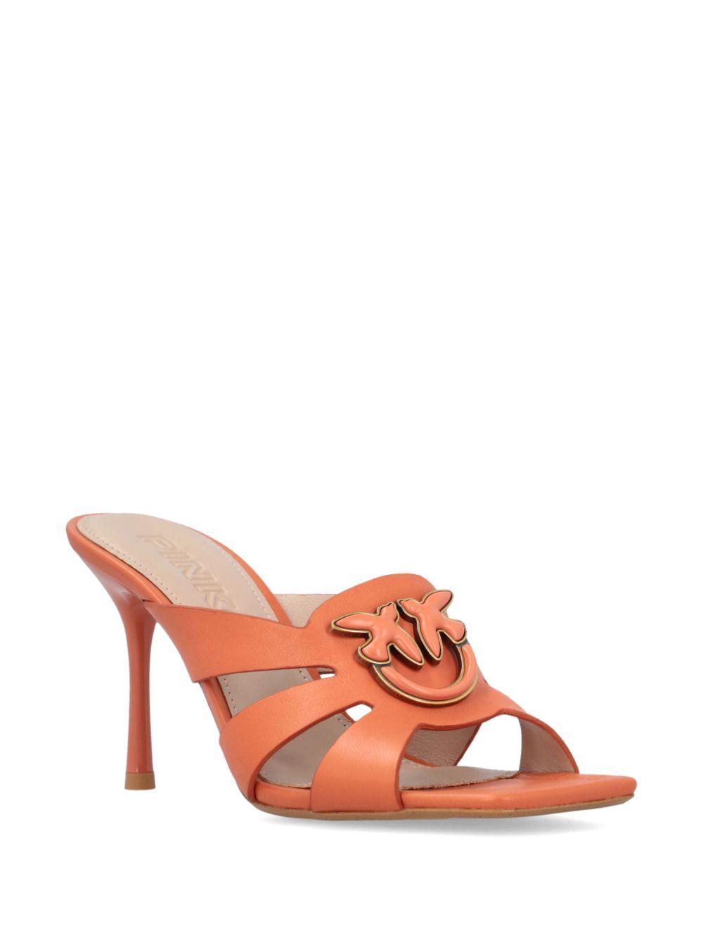 Sandalo lisa 04 arancione fard