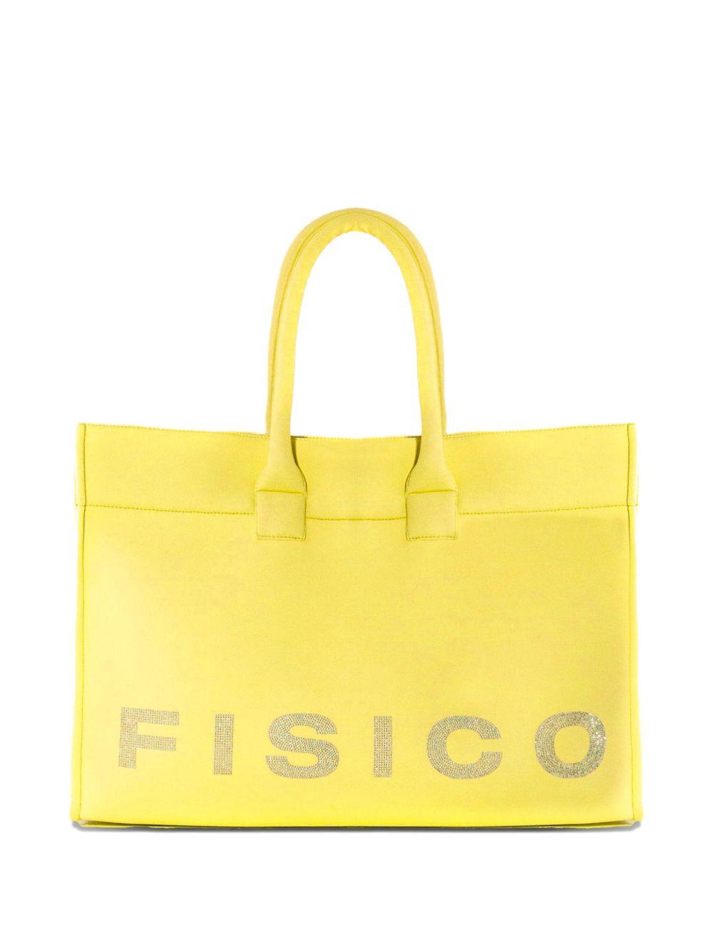 Borsa cedro logo strass