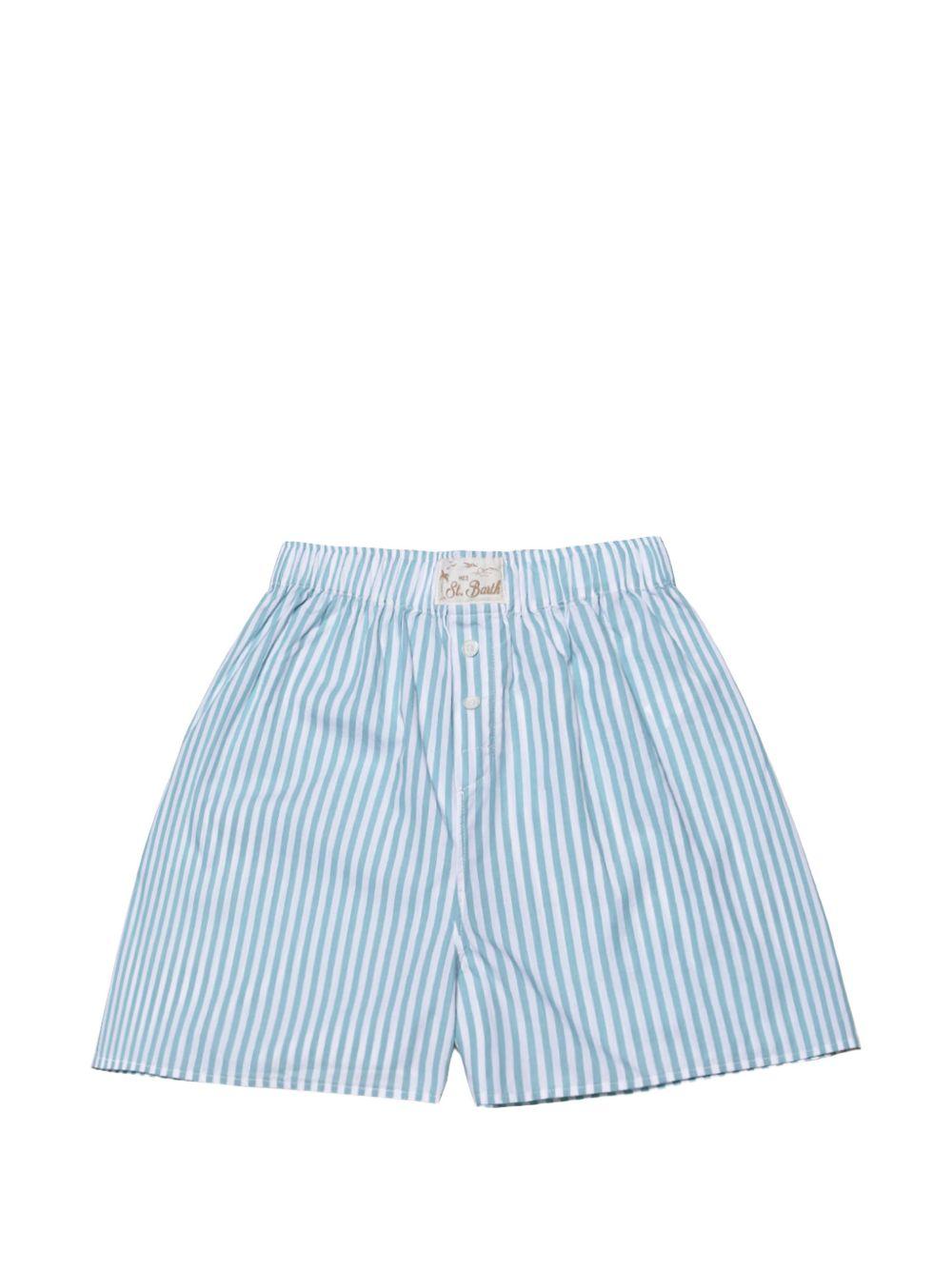 Shorts a righe con bottoncini BXY002 00722L MC2 SAINT BARTH