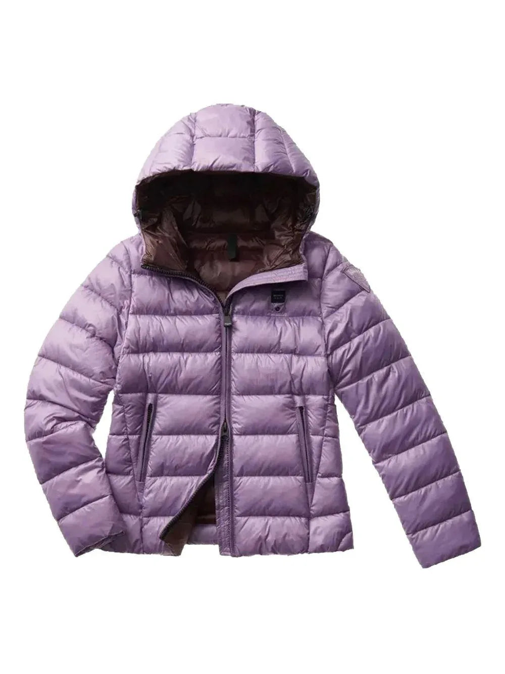 Giubbino Tartan lilla - Preludio Moda