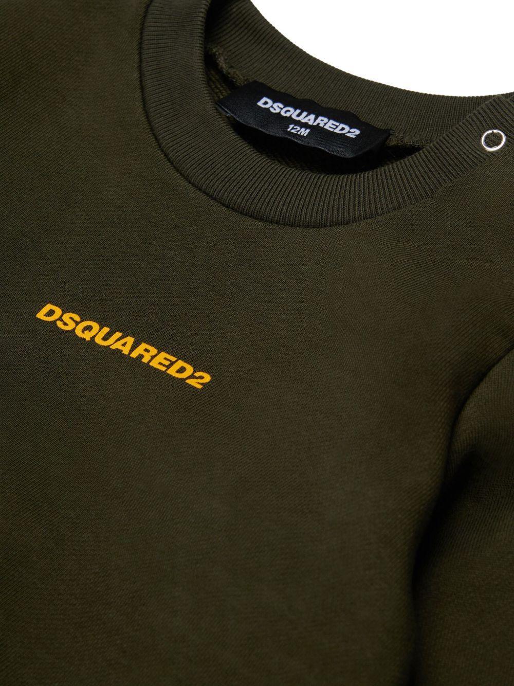 Tuta Sportiva Verde Oliva con Logo - Preludio Moda