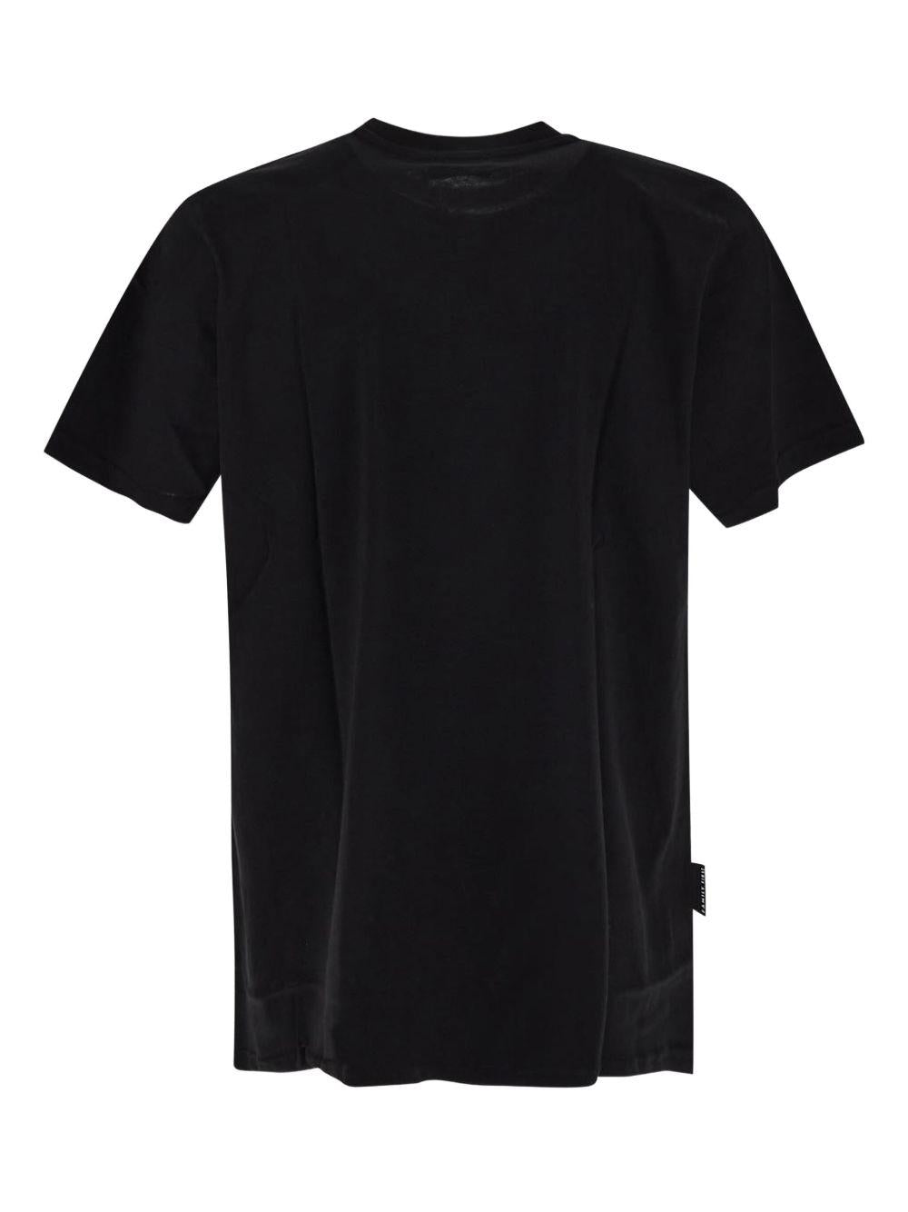 T-shirt Nera Holidays 90 TF2408 BLACK FAMILY FIRST MILANO