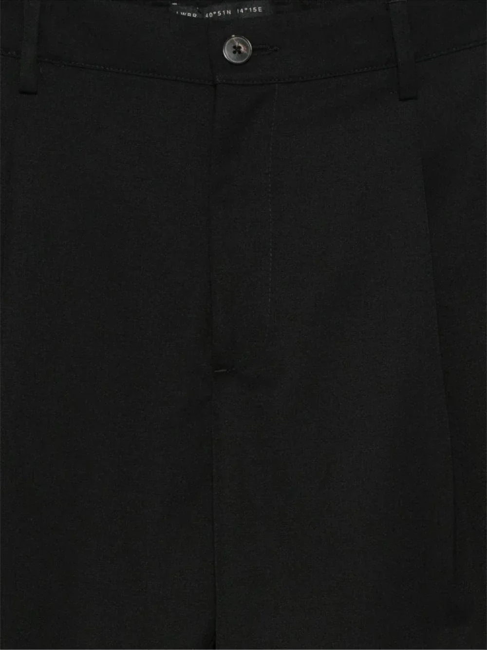 Pantaloni Neri Plissettati con Tasche - Preludio Moda