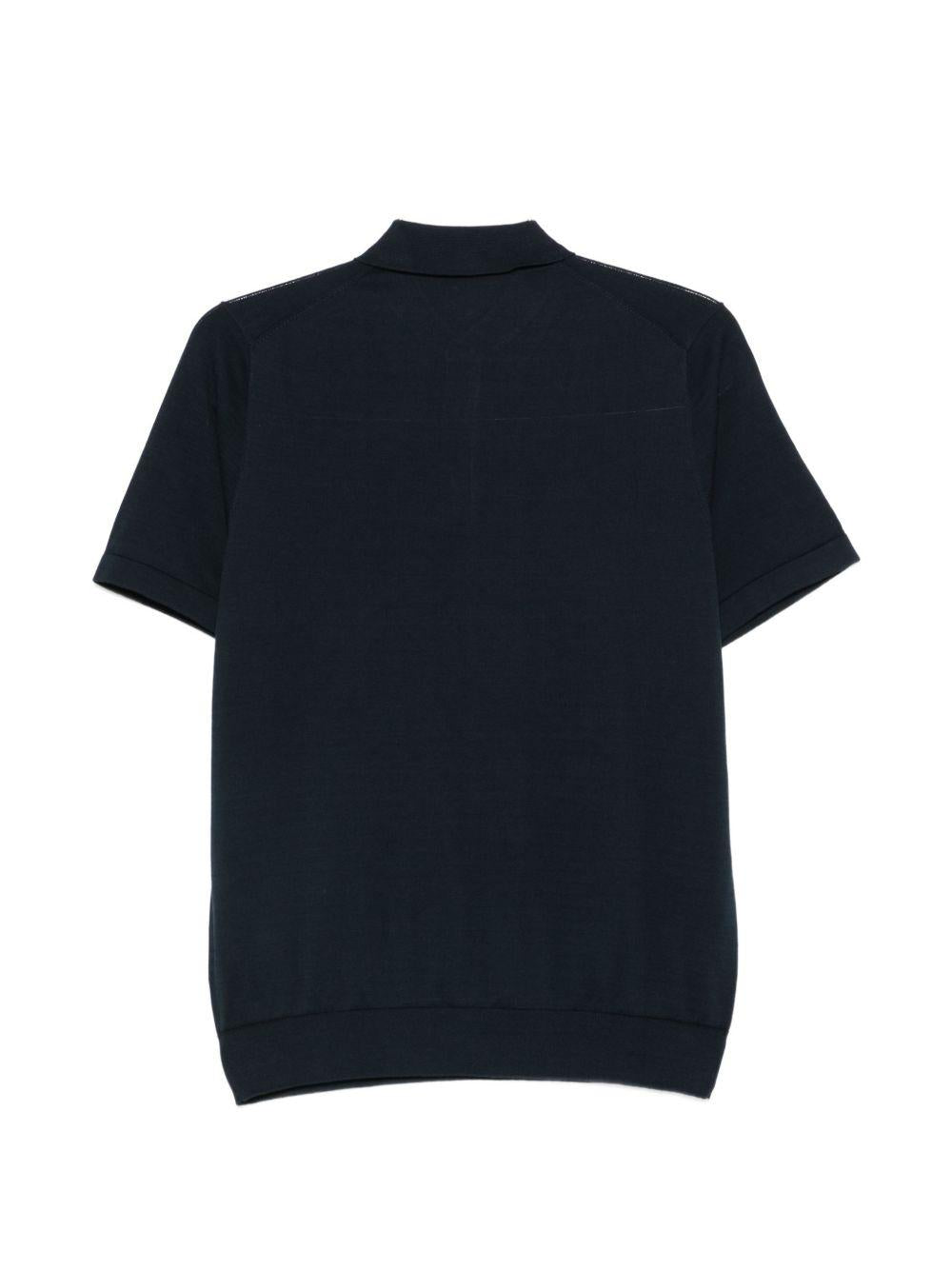 Polo in cotone con colletto classico DK17037 BLUNOTTE DIKTAT