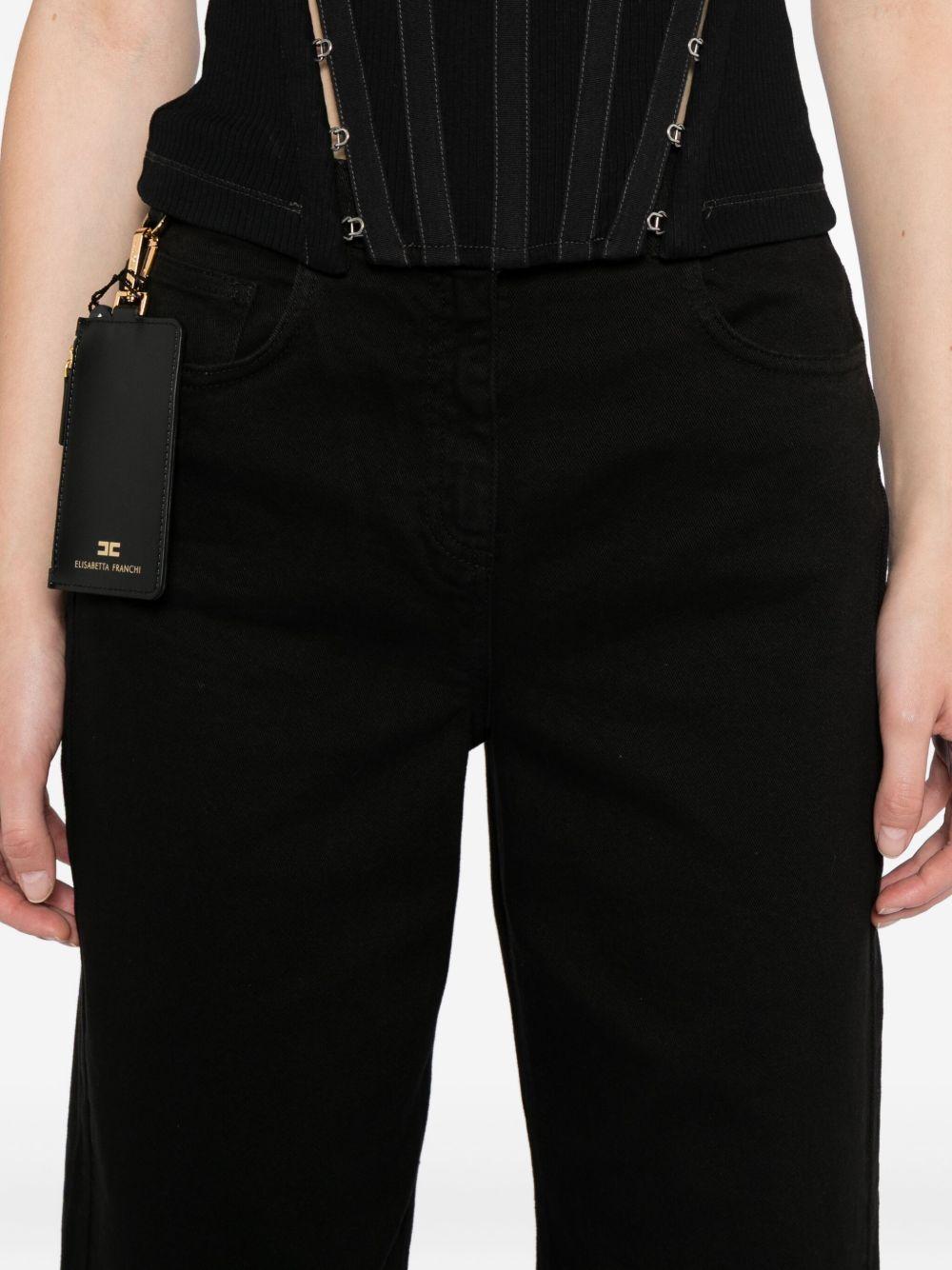 Jeans in Misto Cotone con Pouch Rimovibile PJ04D56E2 110 ELISABETTA FRANCHI