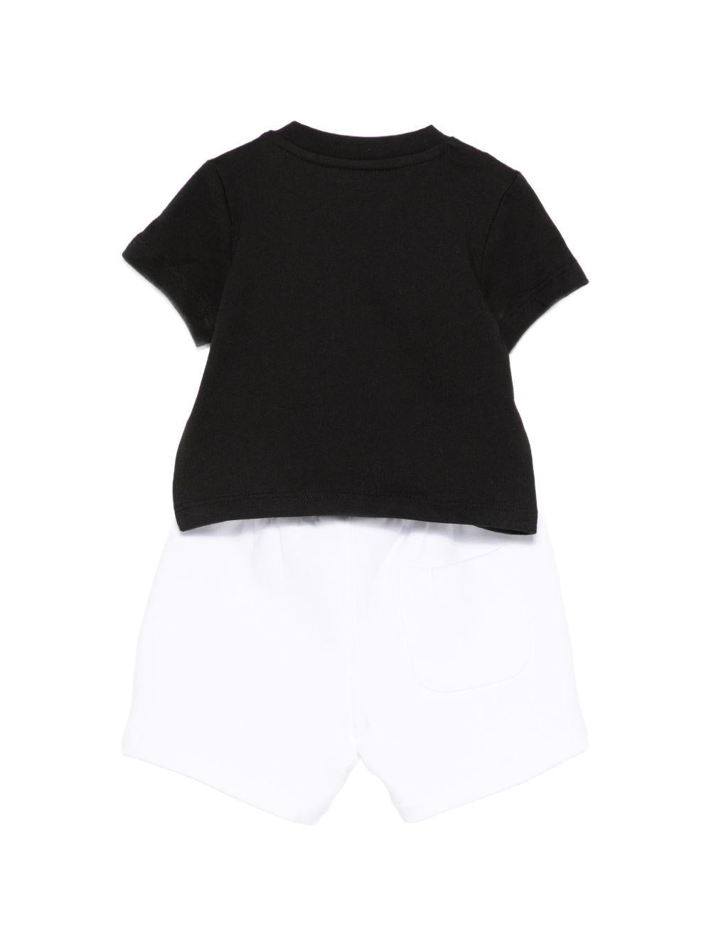 Tuta in felpa con logo Z31074 10P KARL LAGERFELD KIDS