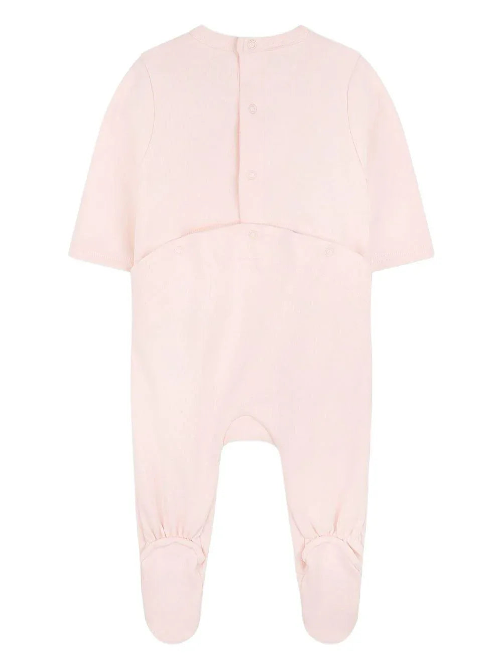 Set Neonato a Coste con Logo Ricamato - Preludio Moda