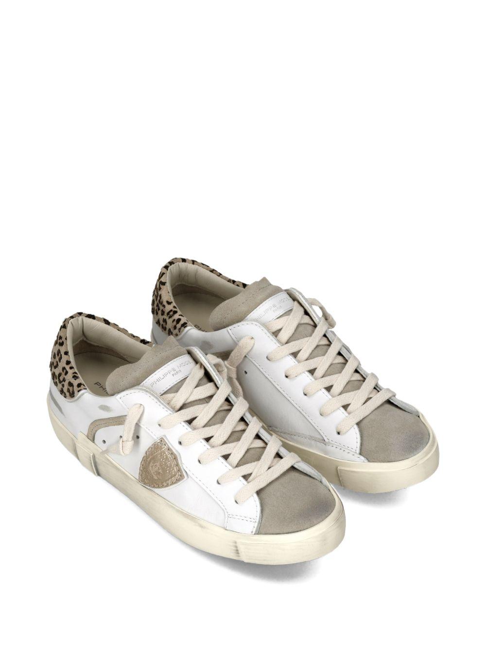 Sneakers con dettaglio leopardato PRLD VL14 PHILIPPE MODEL