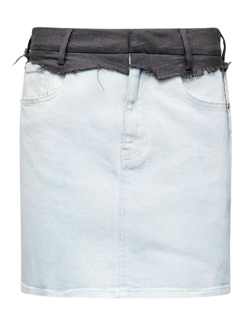 Gonna in denim a vita alta S52MC0017M30056 961 MM6 MAISON MARGIELA
