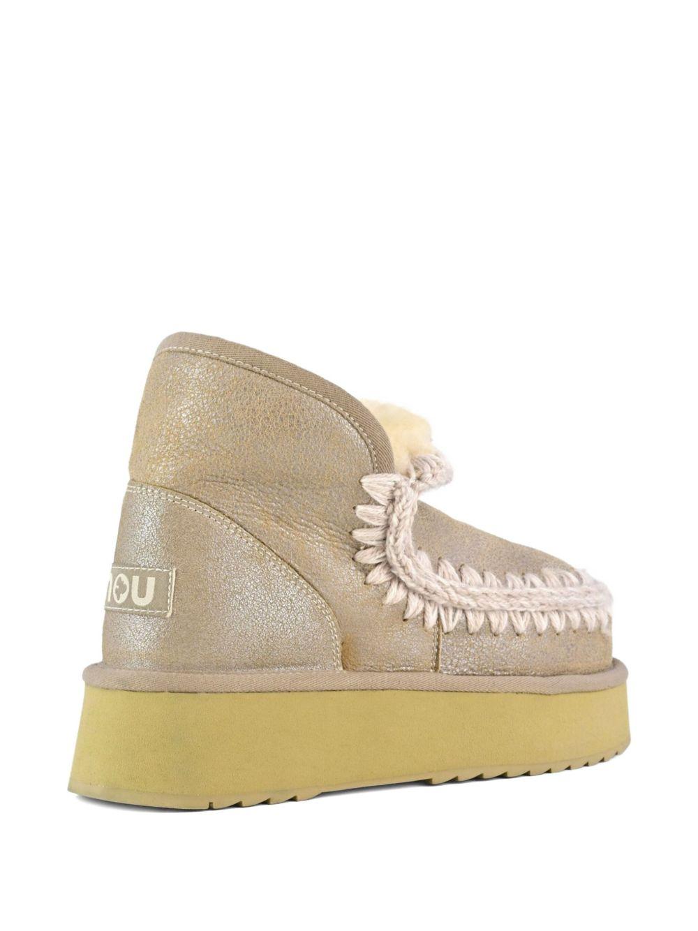 Stivale mini eskimo 18 boot pietra metallica MUFW681000B STME MOU
