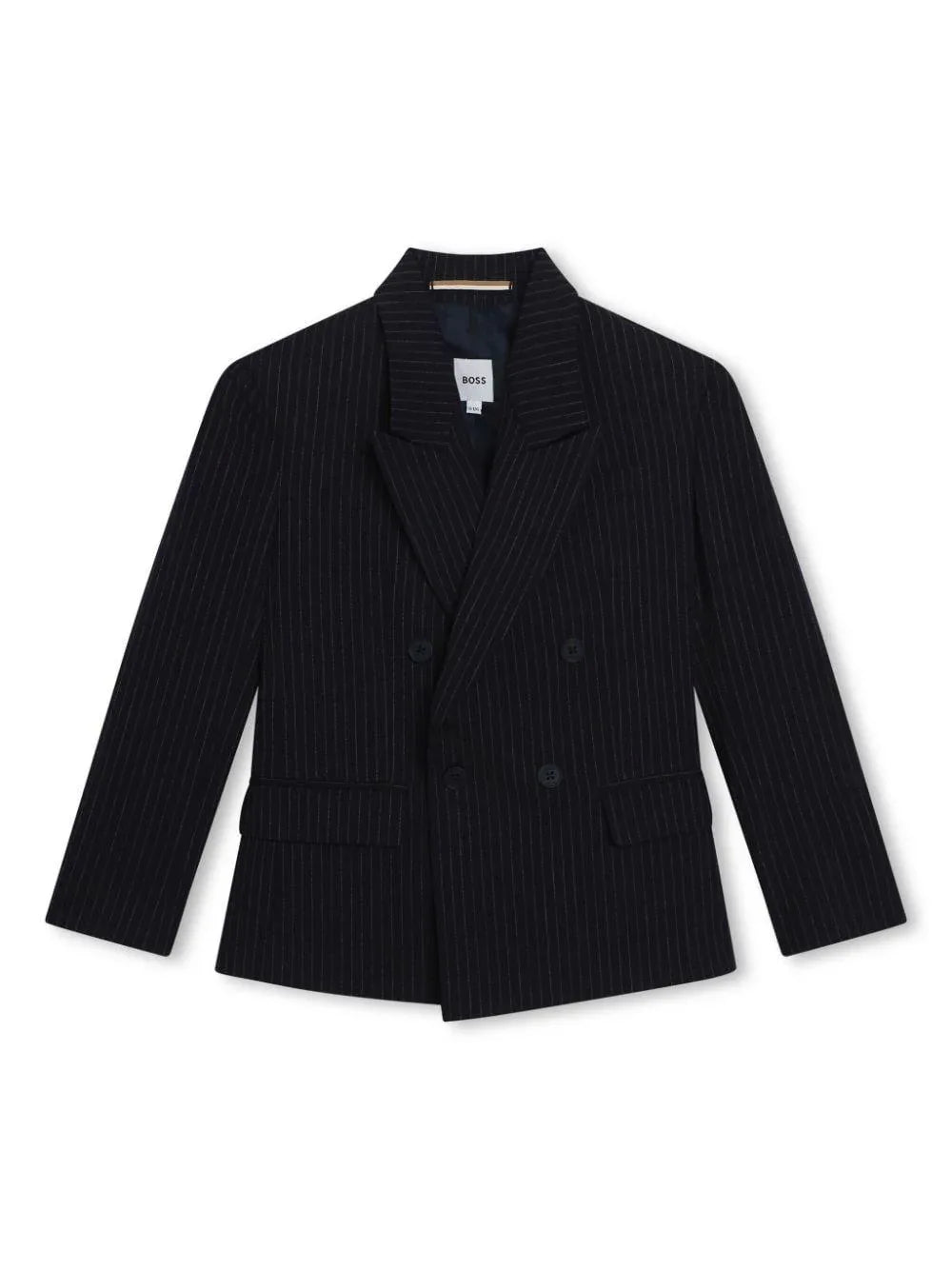 Blazer gessato blu scuro - Preludio Moda