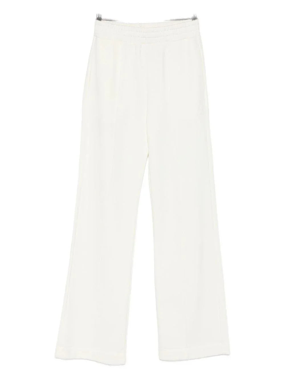 Pantaloni bianchi con vita elasticizzata - Preludio Moda