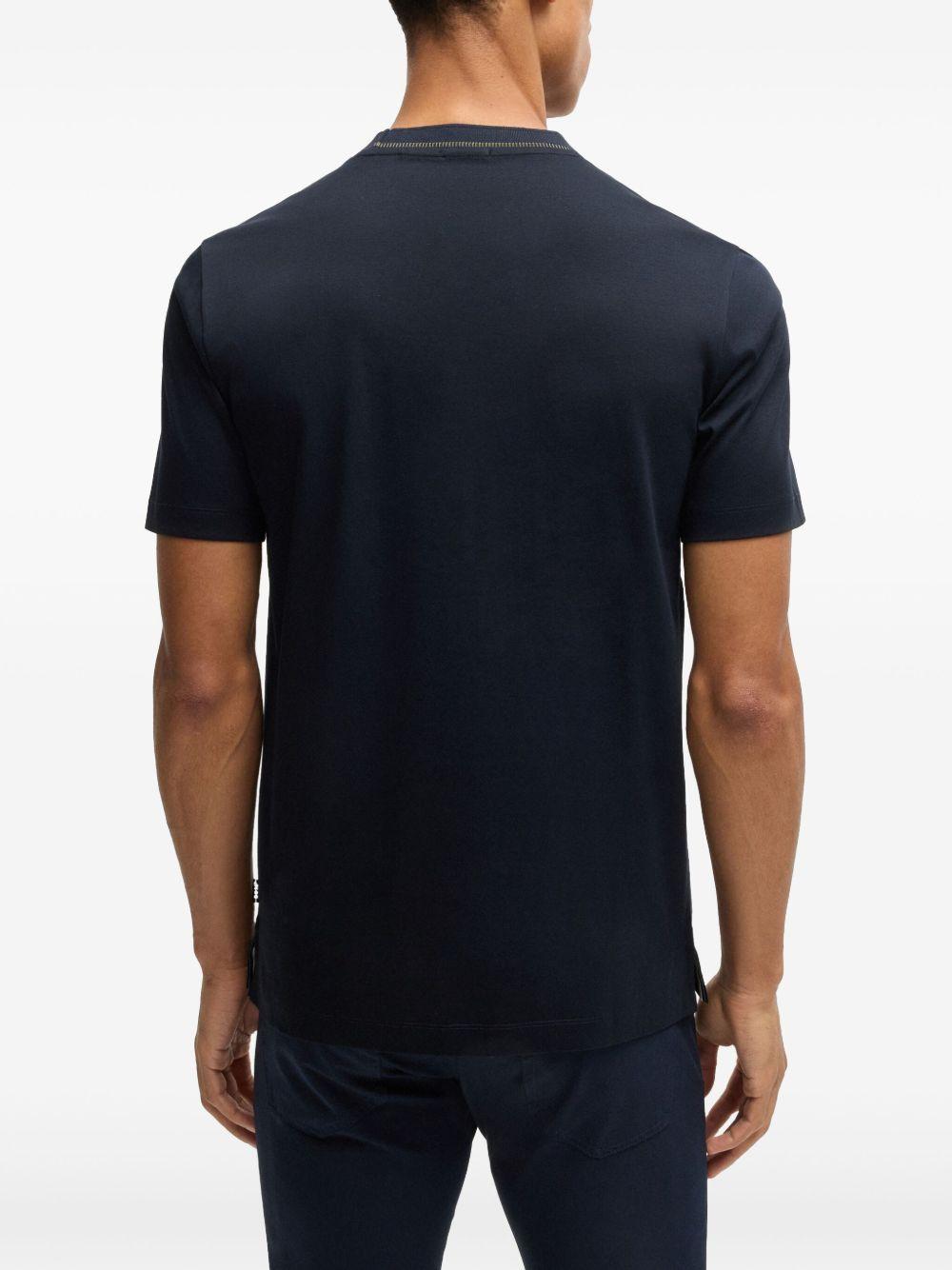 T-shirt h-tessler blu scuro