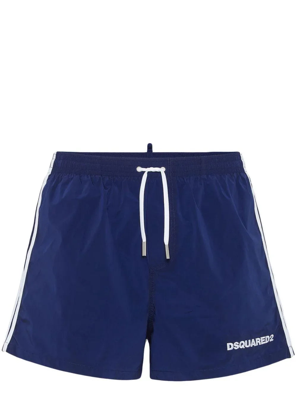 Costume boxer blu con bande laterali - Preludio Moda