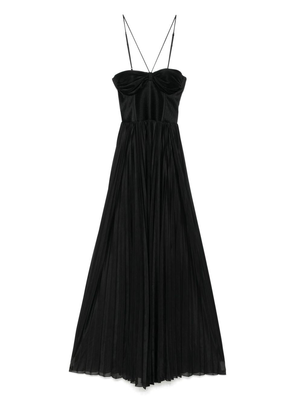 Abito cicogna nero 104994A2DM Z99 PINKO