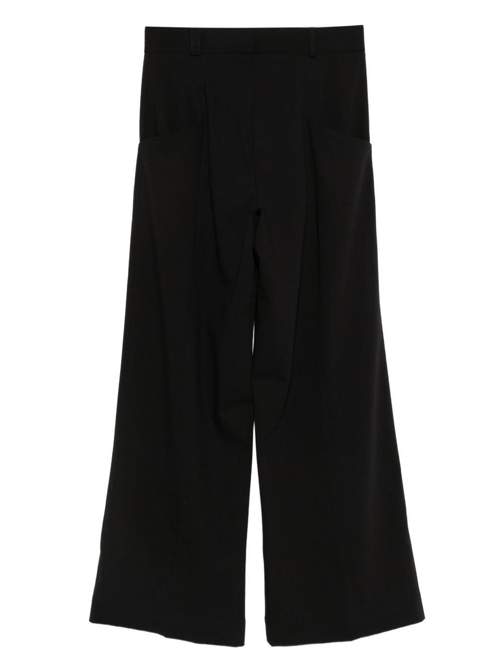 Pantaloni a gamba larga PT016V1 BLACK BONSAI