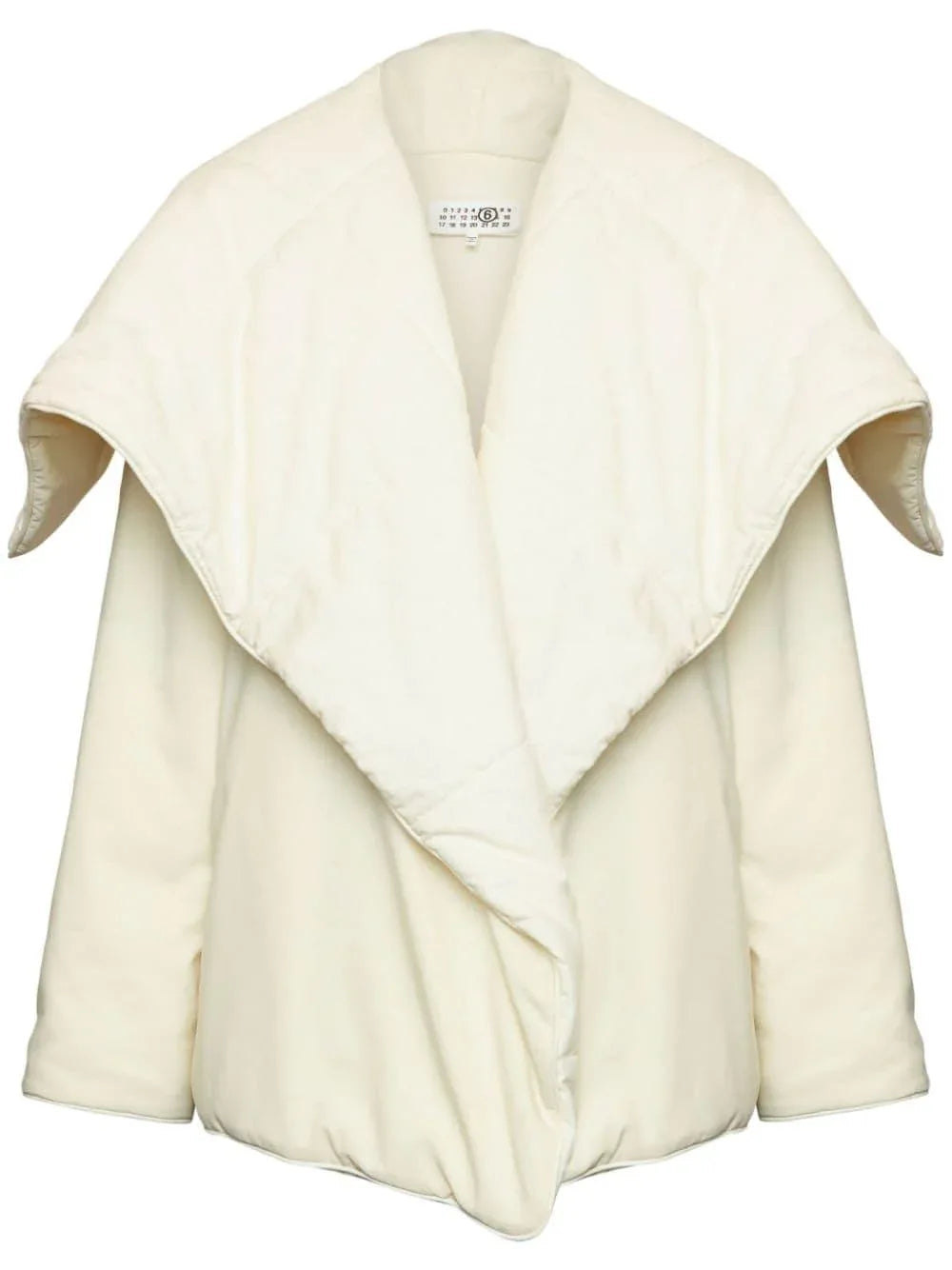 Piumino crema reverse oversize - Preludio Moda