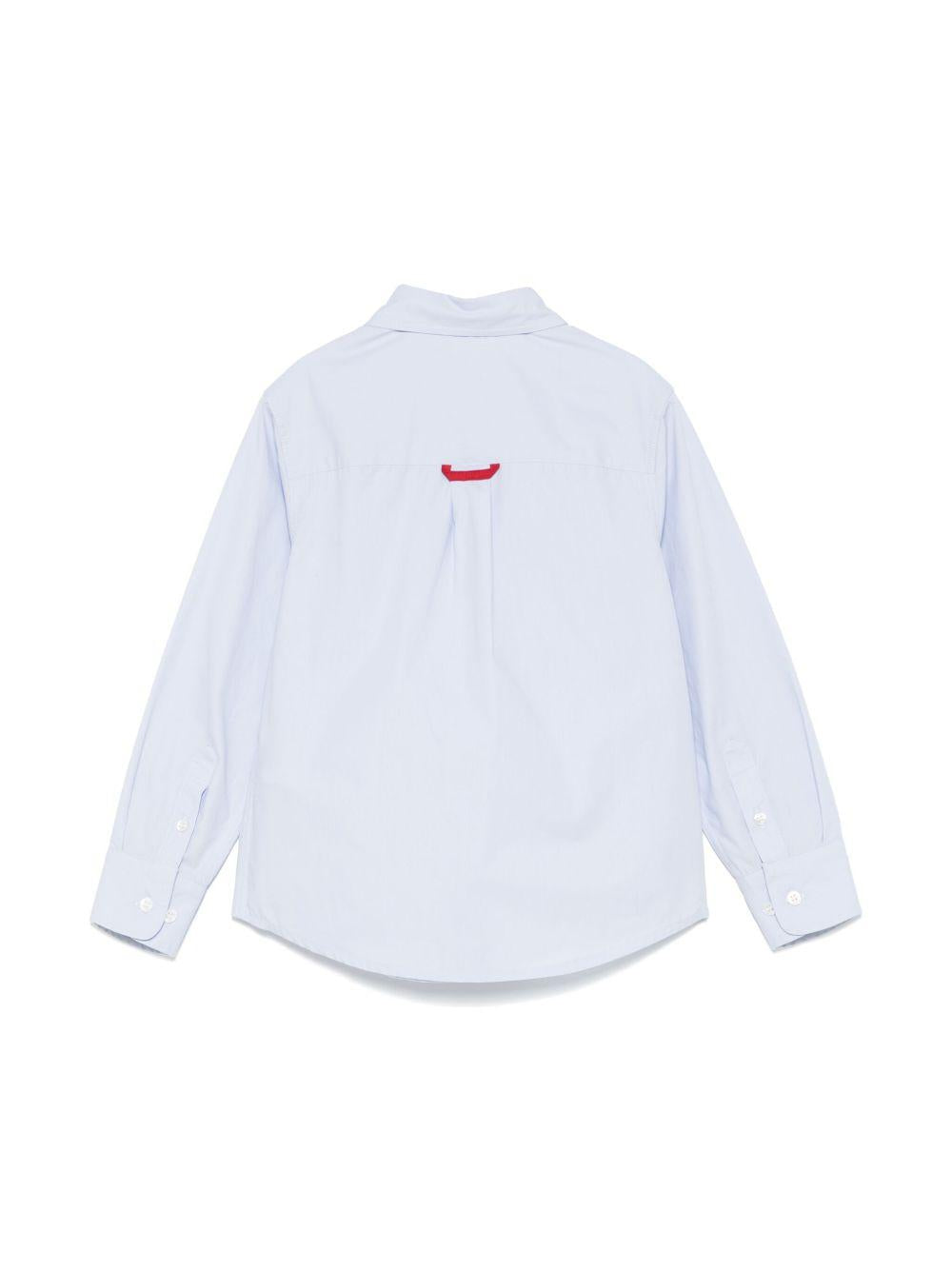Camicia in cotone con colletto classico FW5Q20P0013 604 FAY KIDS