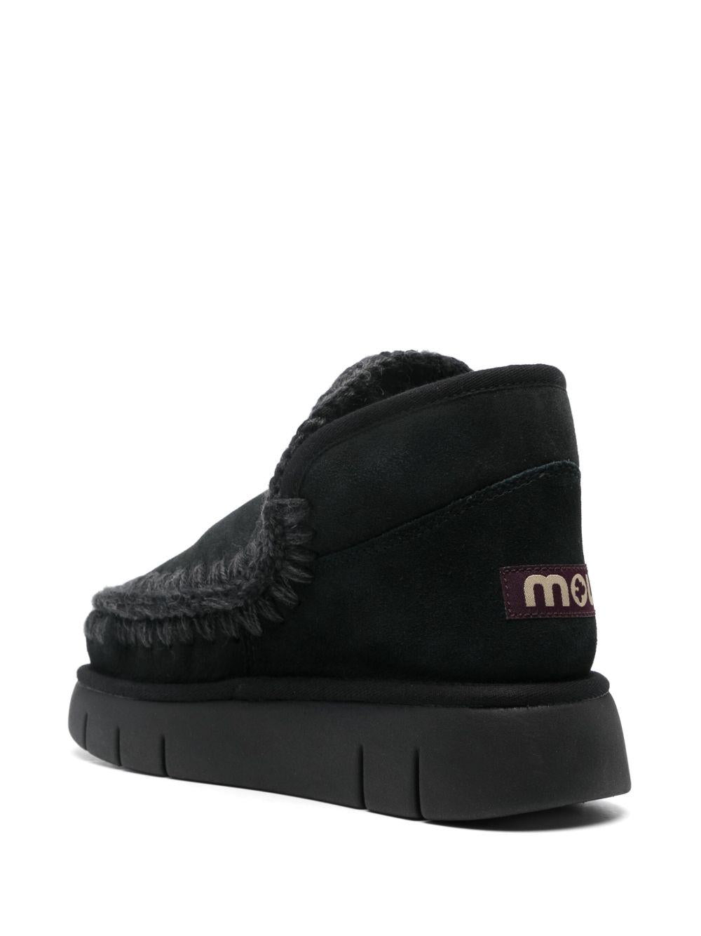 Stivaletti Eskimo neri MUFW531009A BKBK MOU