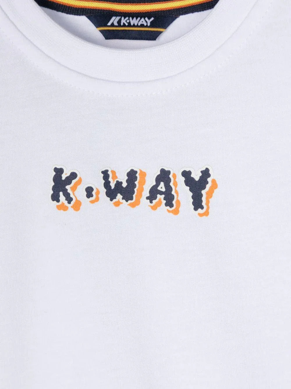 T-shirt pete neonato bianca logo 3D - Preludio Moda