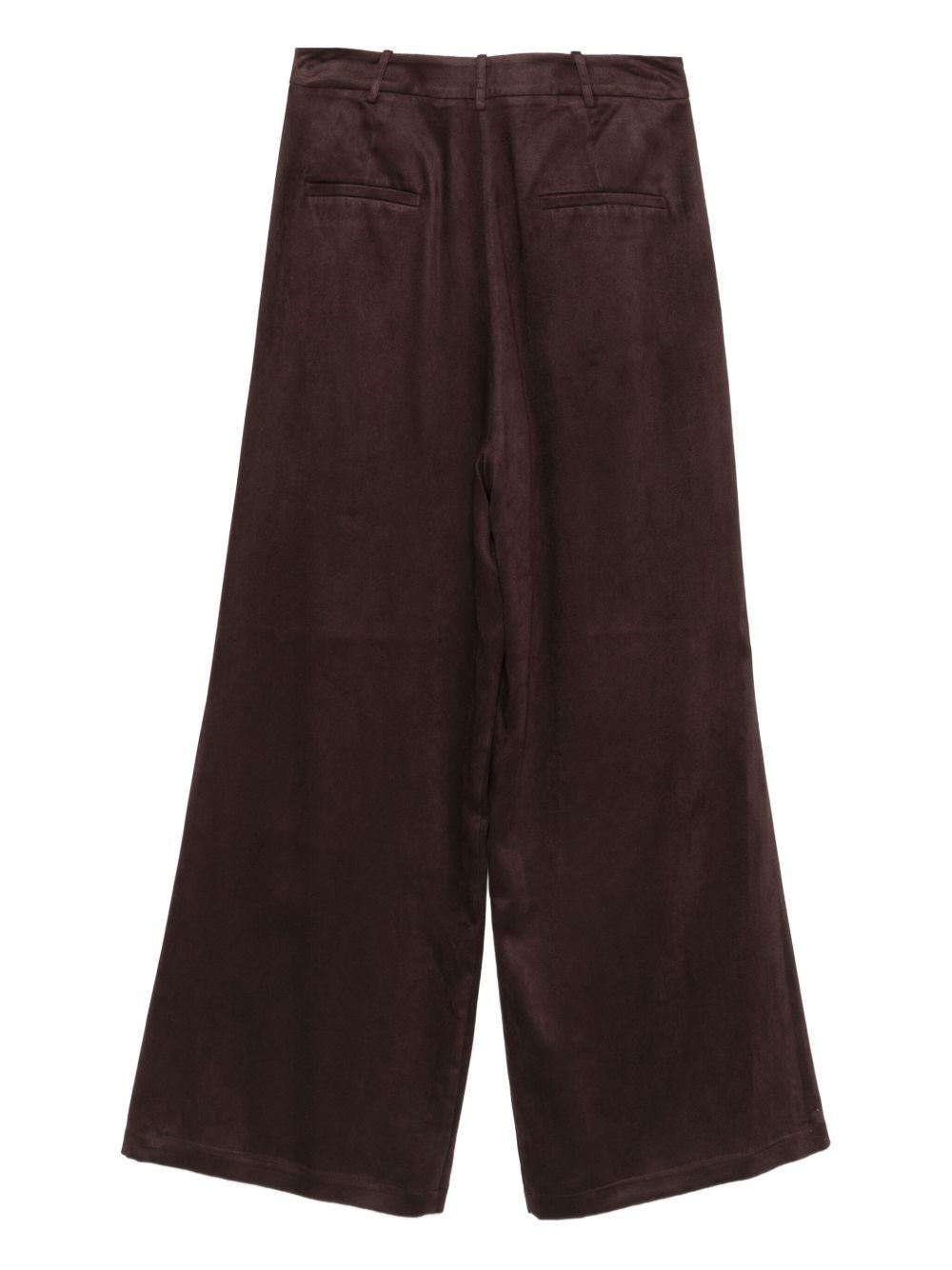 pantalone donna marrone 165130A5042 CHOCO ALYSI