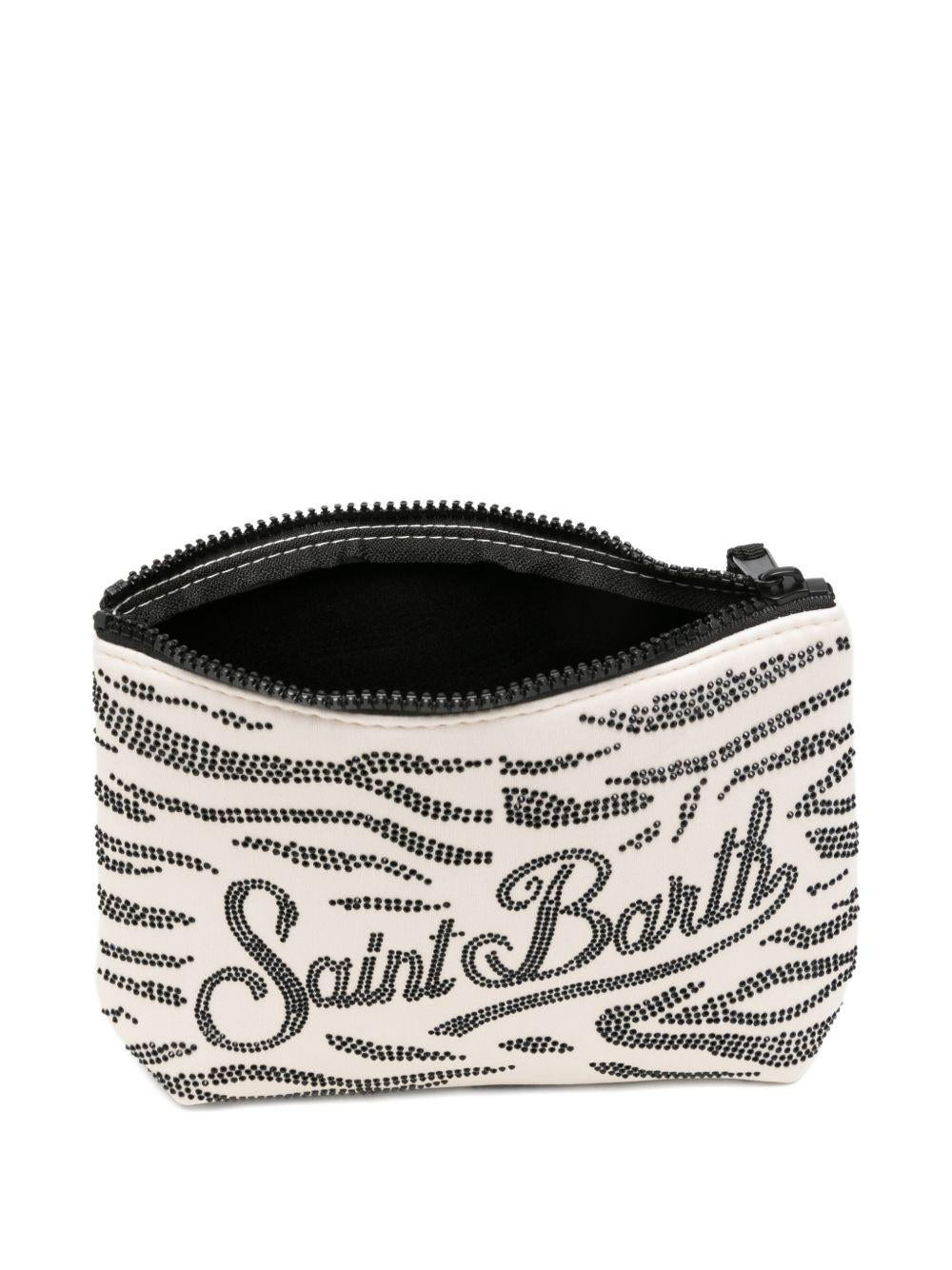 Pochette con strass e zip ALI0032# 00271L MC2 SAINT BARTH KIDS