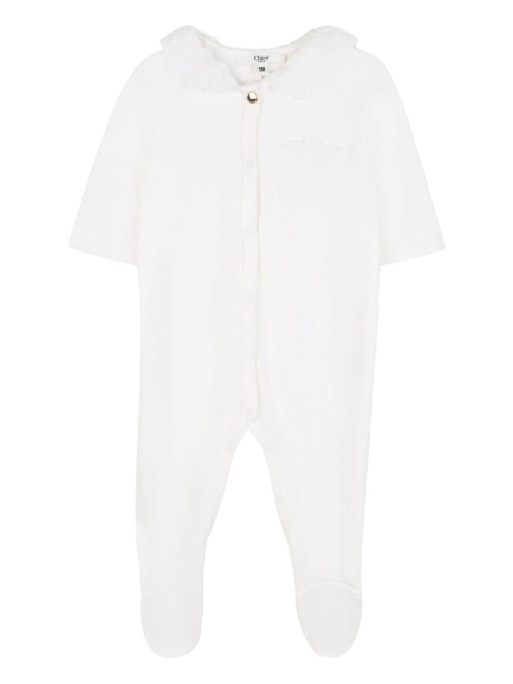 Pigiama in Cotone con Bavaglino e Cappello Coordinati C20776 117 CHLOE KIDS