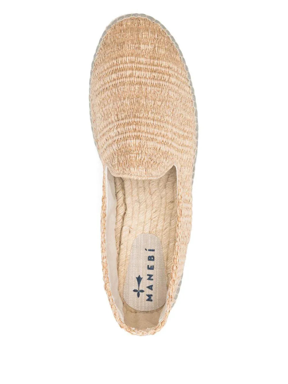 Espadrillas flat in rafia natural - Preludio Moda
