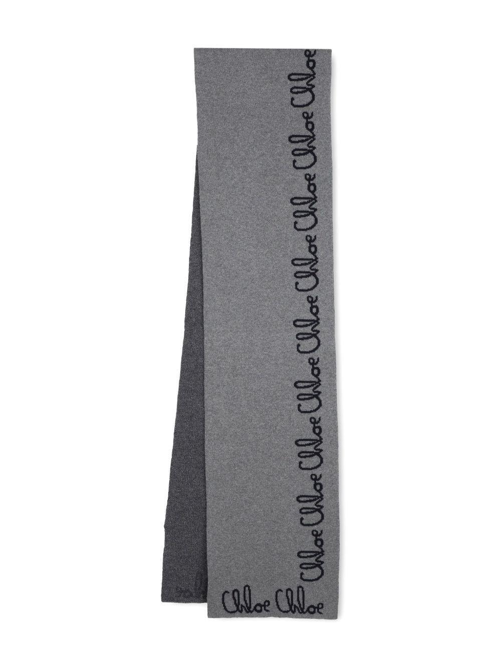 Sciarpa Intrecciata con Stampa e Bordi Rifiniti - Preludio Moda