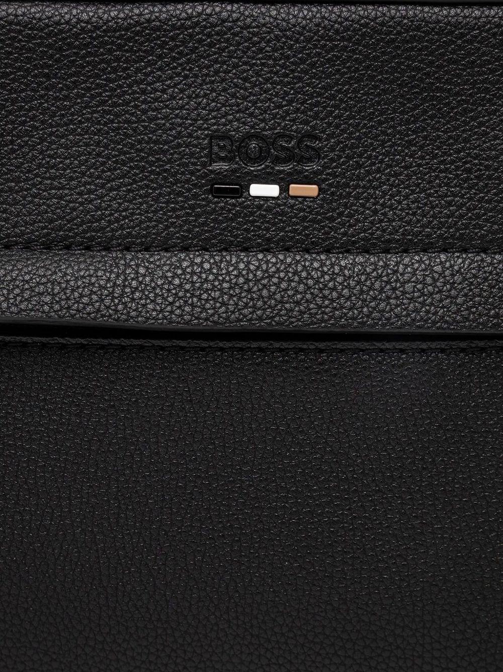 Borsa a tracolla con doppia zip 50537303 001 BOSS