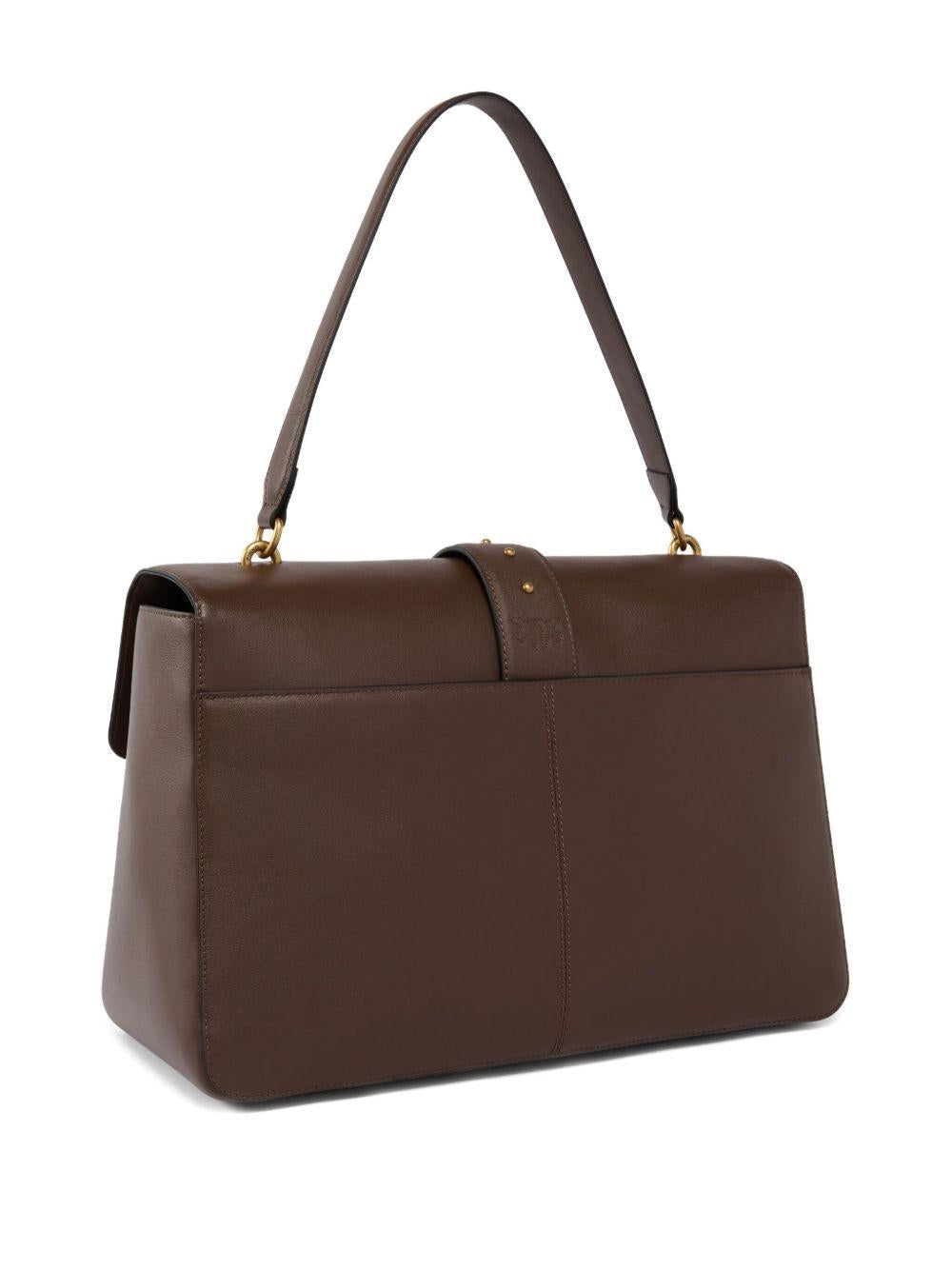 Borsa tote con fibbia Love Birds 105067A0QO L74Q PINKO