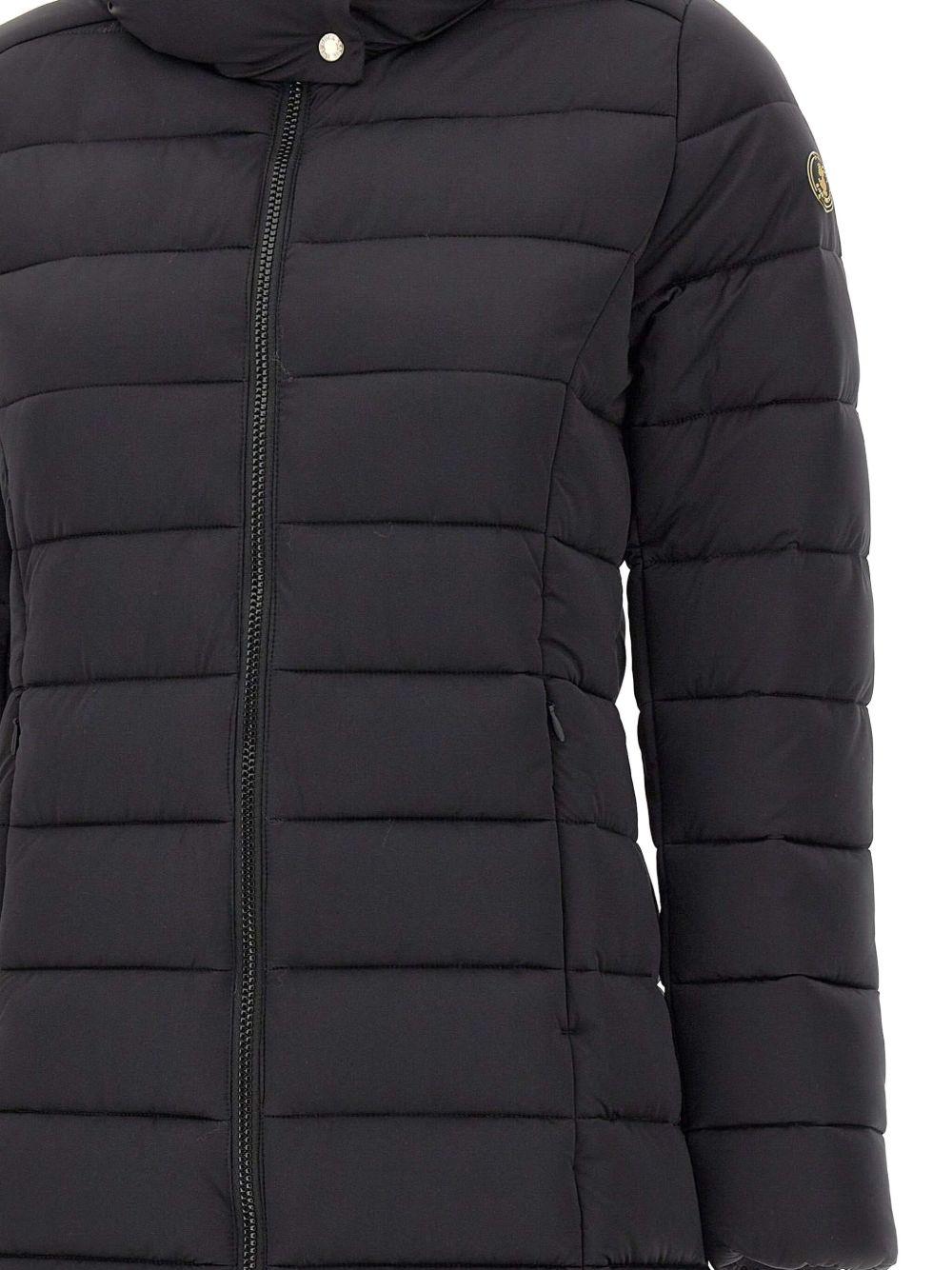 Cappotto imbottito con cappuccio D42445WEDEL21 10000 SAVE THE DUCK