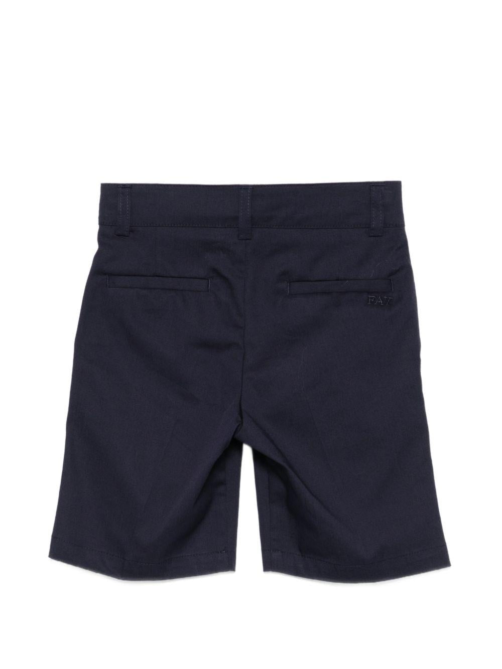 Bermuda in cotone con bottoni FY6P99G0019 620 FAY KIDS