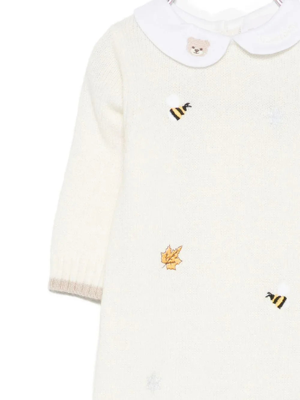 Tutina bianca con ricamo - Preludio Moda