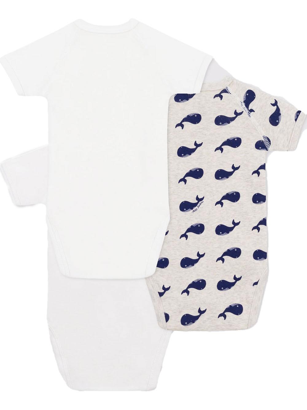 Set beige fantasia neonata (3pz) A0CD1 00 PETIT BATEAU KIDS