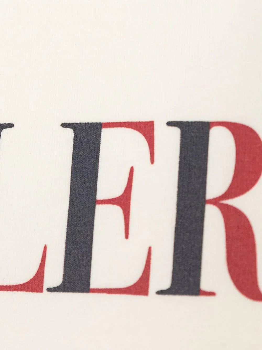 T-shirt bianca logo lettering bicolor neonato - Preludio Moda