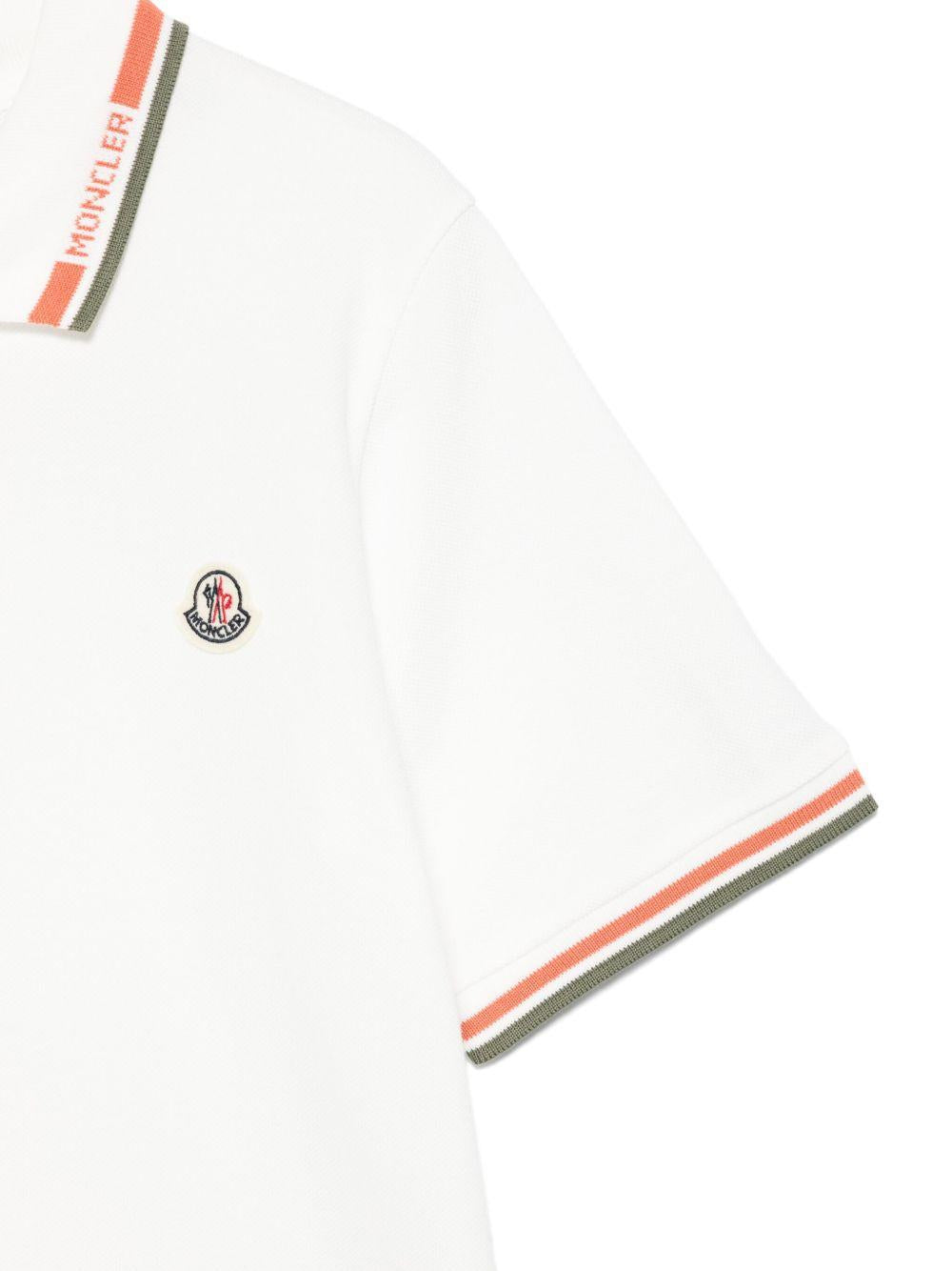 Completo bianco e verde (2pz) 9548M0001989ALK F08 MONCLER KIDS